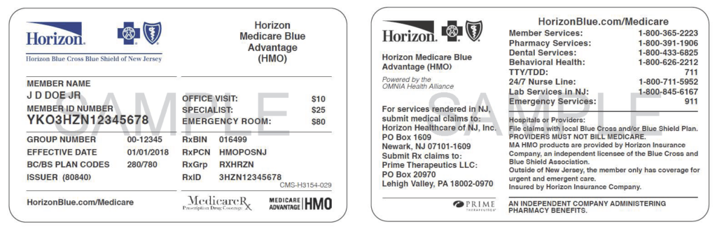 Horizon Blue Cross Medicare Advantage Enrollment Form 2018