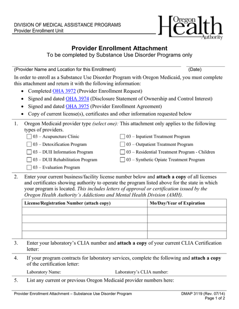 Hphc Provider Enrollment Form