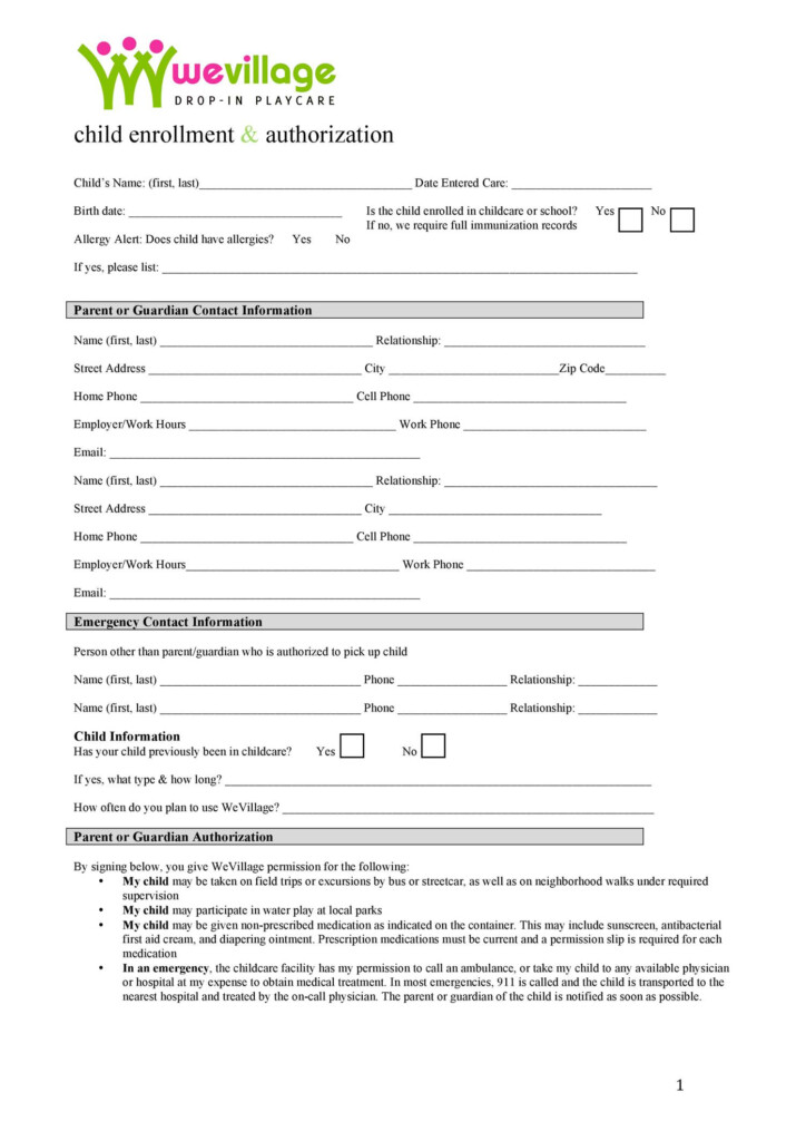 Indana Child Support School Enrollment Form