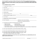 Iowa School Open Enrollment Form