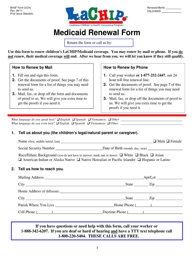 Louisiana Medicaid Provider Enrollment Form