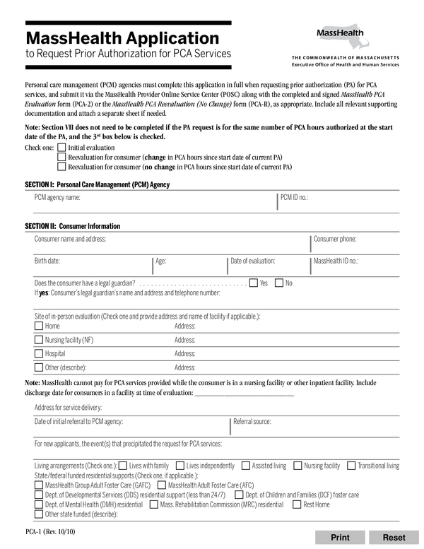 Masshealth Provider Enrollment Forms