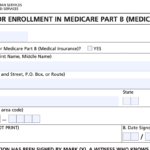 Medicare B Late Enrollment Form