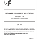 Medicare Enrollment Form 8551