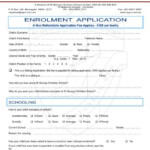 Mira Loma Christian School Enrollment Form