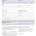 Music School Enrolment Form