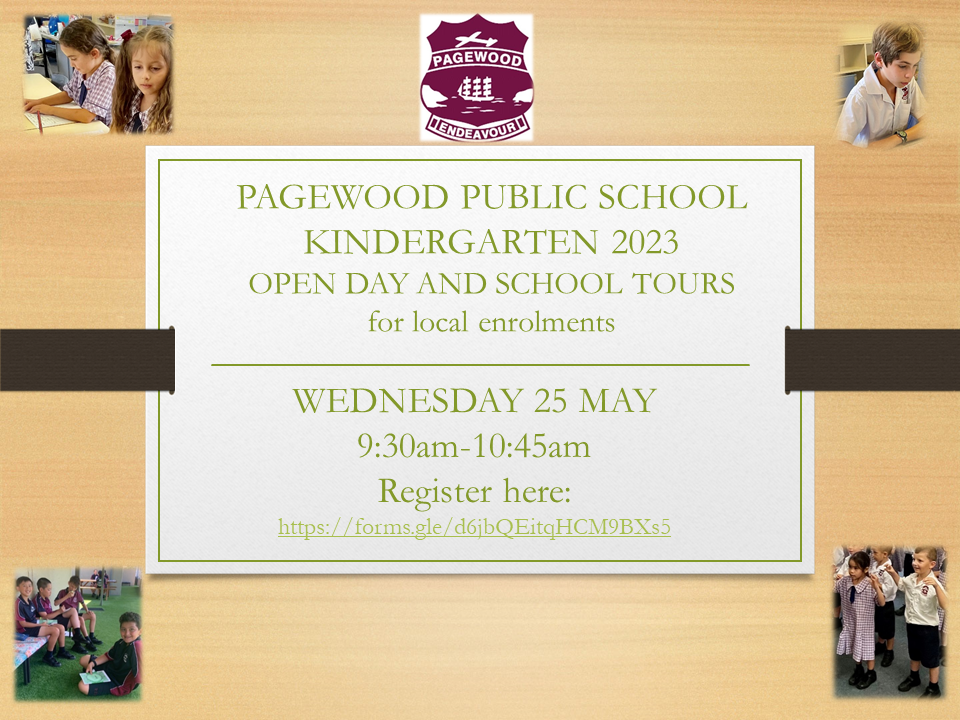 Pagewood Public School Enrolment Form