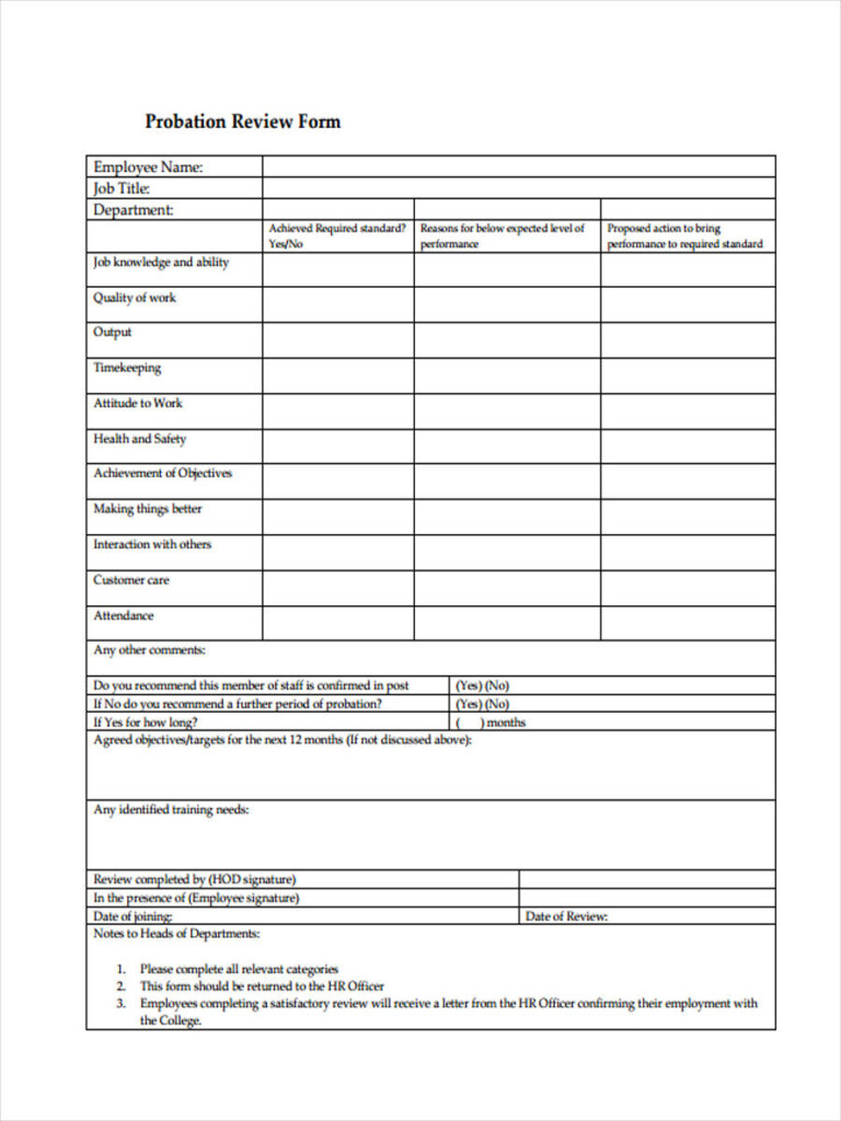 Probationary Enrollment Application Form For Schools