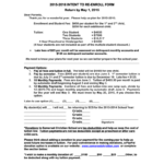 School Re Enrollment Form