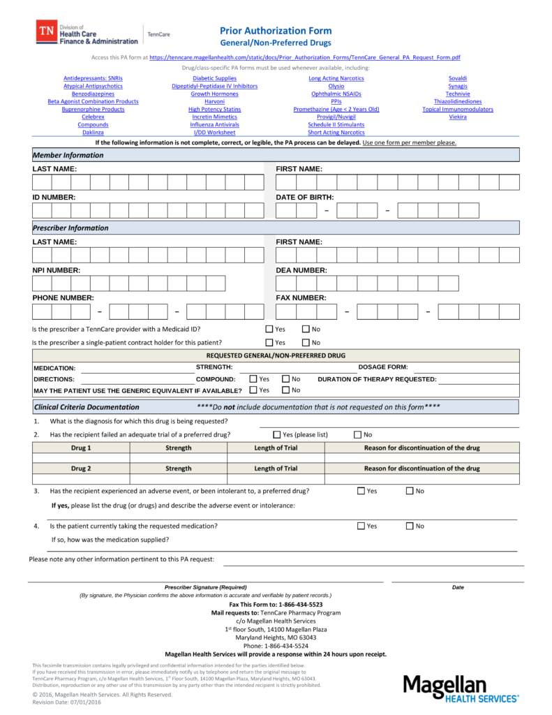 Tn Medicaid Provider Enrollment Forms