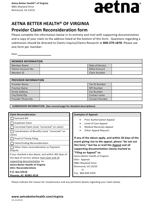 Virginia Medicaid Provider Enrollment Forms